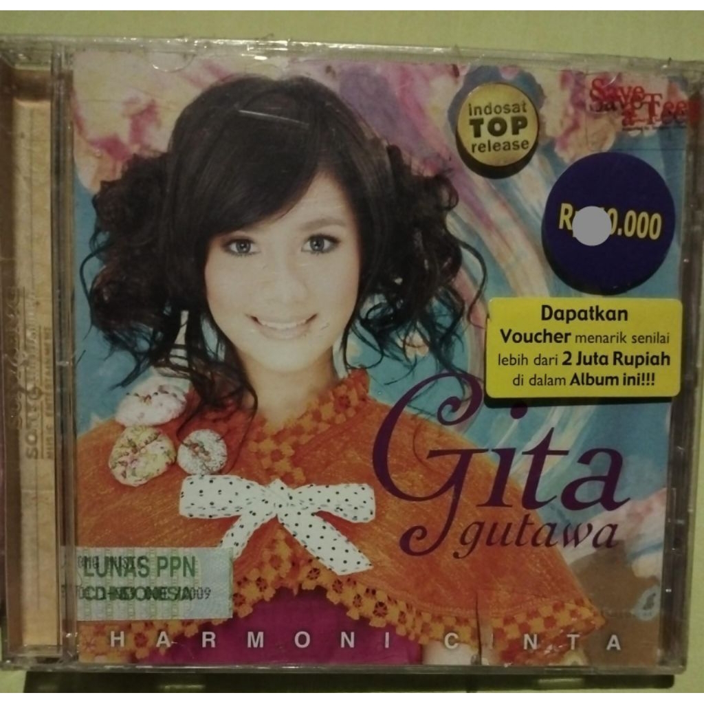 CD Indonesia Gita Gutawa - Harmoni Cinta ( segel )