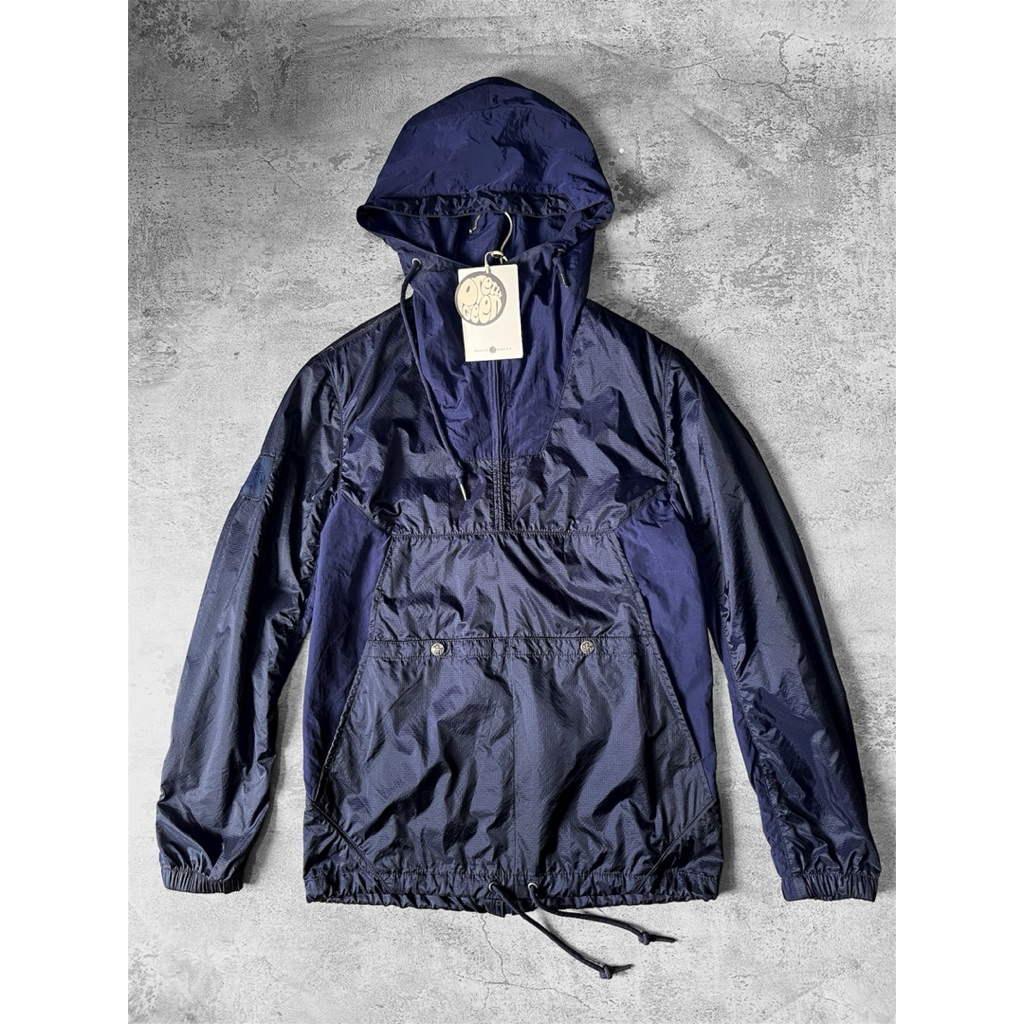 Preety Green Jacket Navy Paisley