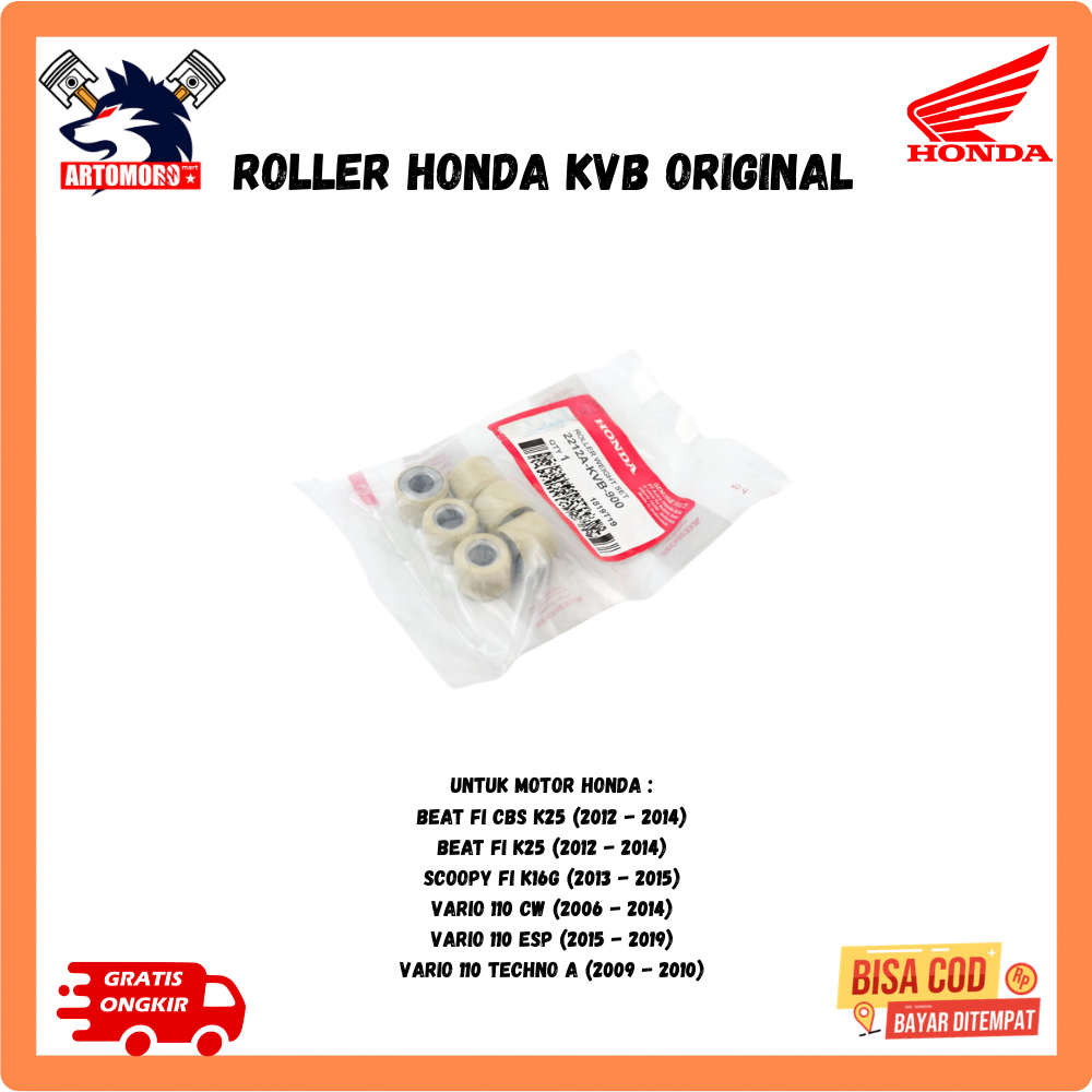 Ori Roller Honda Beat FI / Vario 110 / Scoopy FI - Roller ORI Vario 110 KVB Original AHM Original