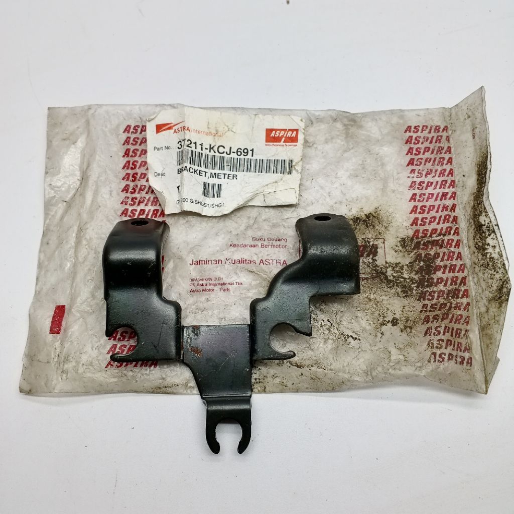 BRACKET BREKET DUDUKAN PANGKON SPIDOMETER SPEEDOMETER TIGER 2000 ASPIRA 37211-KCJ-691 ORI ASLI ORIGI