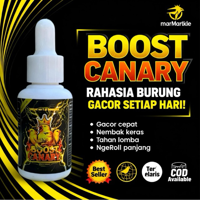 BoostCanary Vitamin Harian Burung Kenari Anti Serak dan sehat Membantu menstabilkan  Kicau Burung Ke