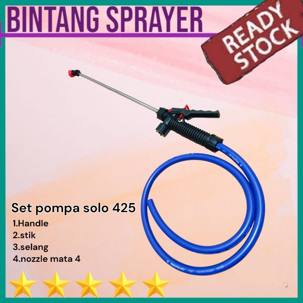 Set Pompa Hama Sprayer Solo 425