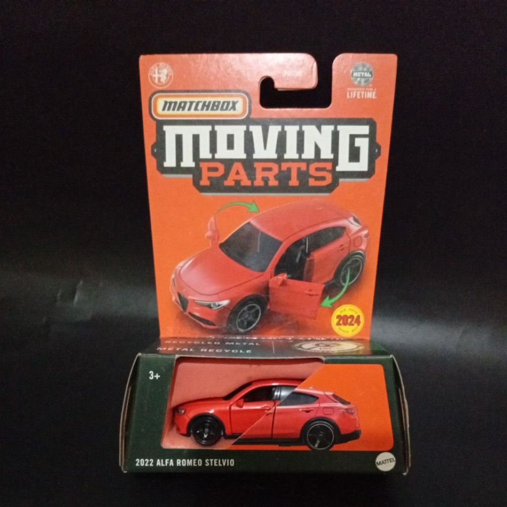 Matchbox moving parts 2022 Alfa Romeo Stelvio