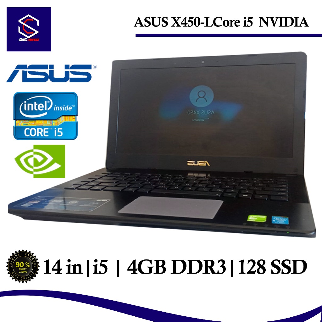 Asus X450L Core i5 NVDIA