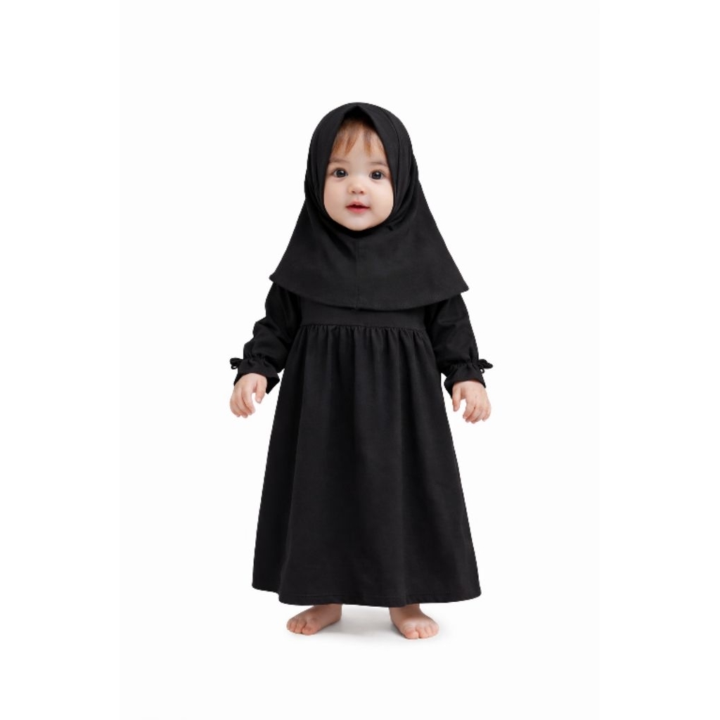 Gamis Bayi Perempuan 0_12 Bulan  | Bahan Adem |Gamis Anak Bayi 1 tahun Baju Lebaran