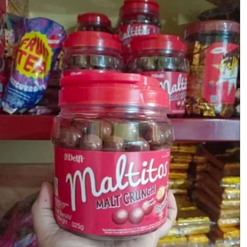 Maltitos delfi crunchy 1 toples 325gr