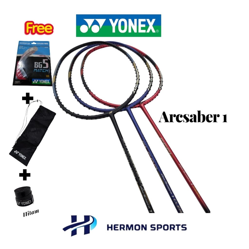 Raket Yonex Arcsaber 1 Original 5u