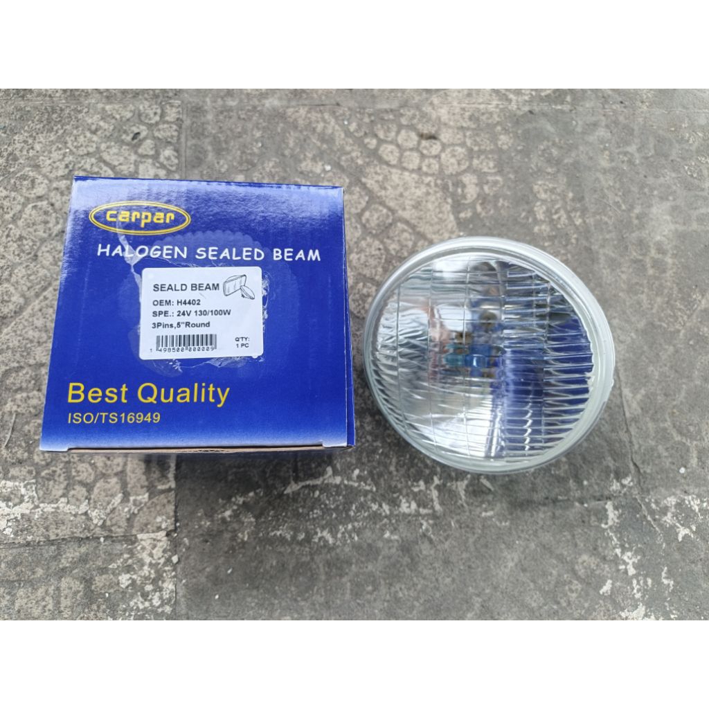 Sealed beam 4402 Lampu atom 5 inci 24volt Lampu depan Ps100