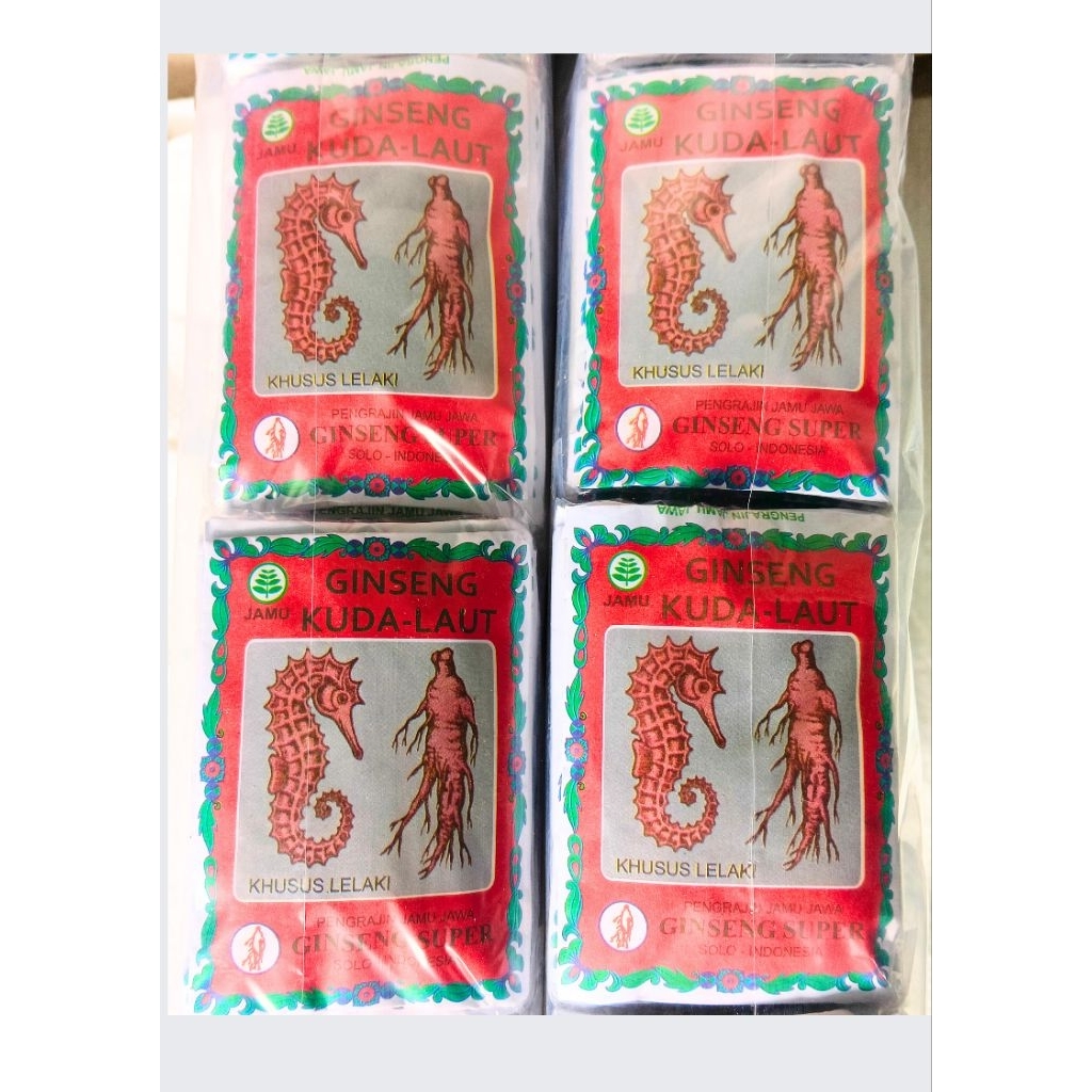 Jamu Jawa Ginseng Kuda Laut isi 10 sachet