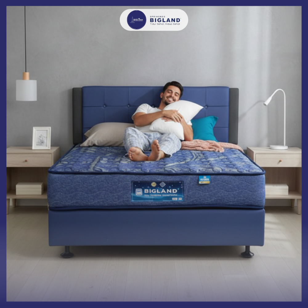 [PROMO] Kasur Spring bed tebal 25 anti kutu 100x200, 120x200, 140x200, 160x200, 180x200 GRATIS ONGKI