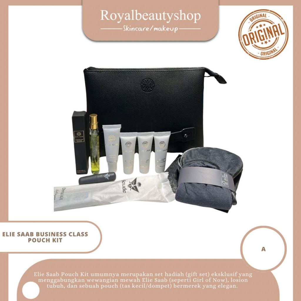 #RBS# ELIE SAAB BUSINESS CLASS POUCH  KIT
