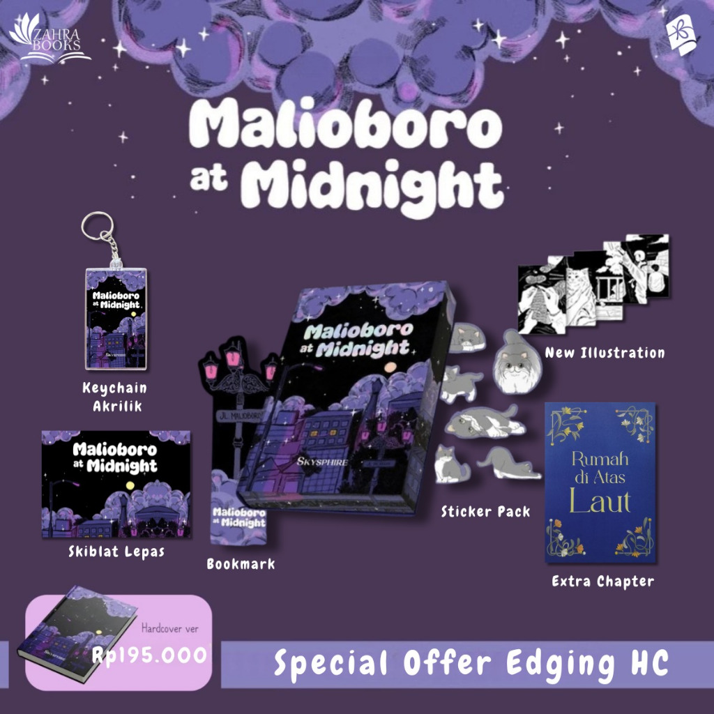 Novel Malioboro at Midnight - Skysphire