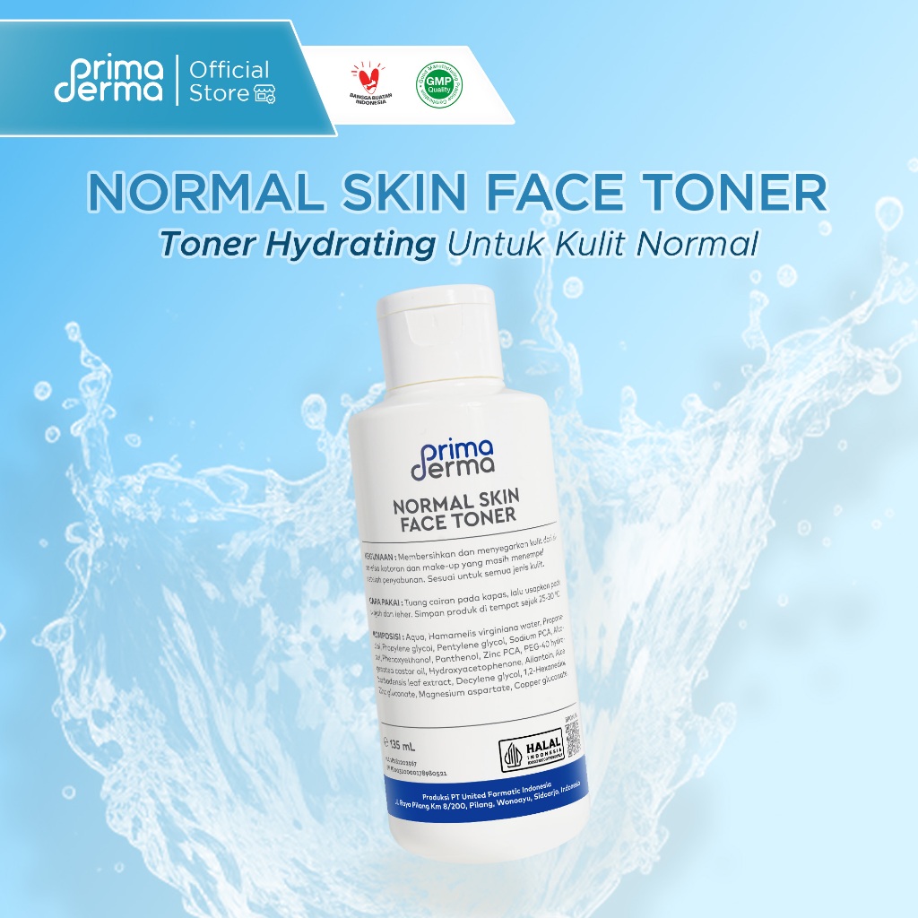 PRIMADERMA Normal Skin Face Toner 135 ml