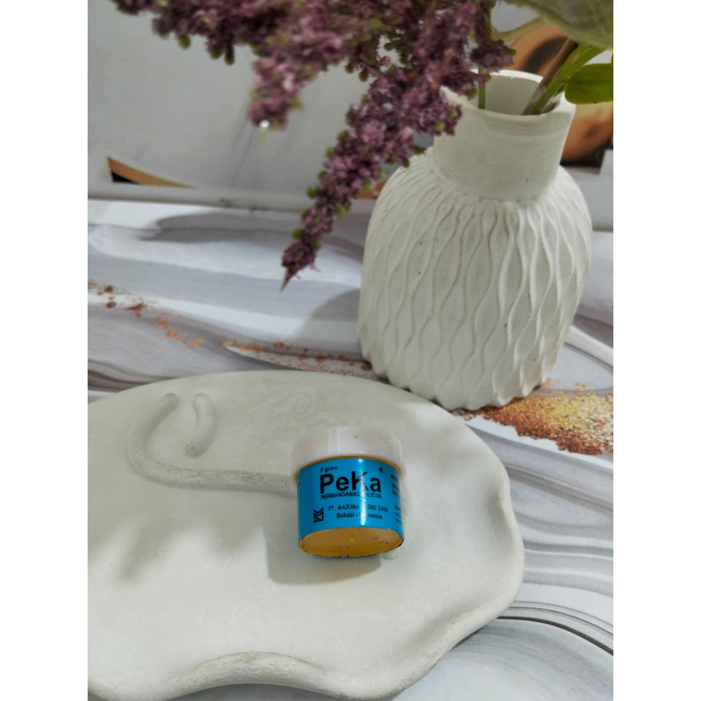 Serbuk PK (PEKA) Obat Kulit Kristal 5 gr Per 1 Pot