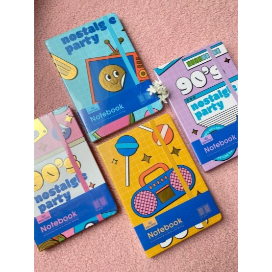 Ready Notebook Diary Catatan Jurnal Polos Garis Hardcover A5 Buku Catatan Aesthetic Buku Catatan Teb