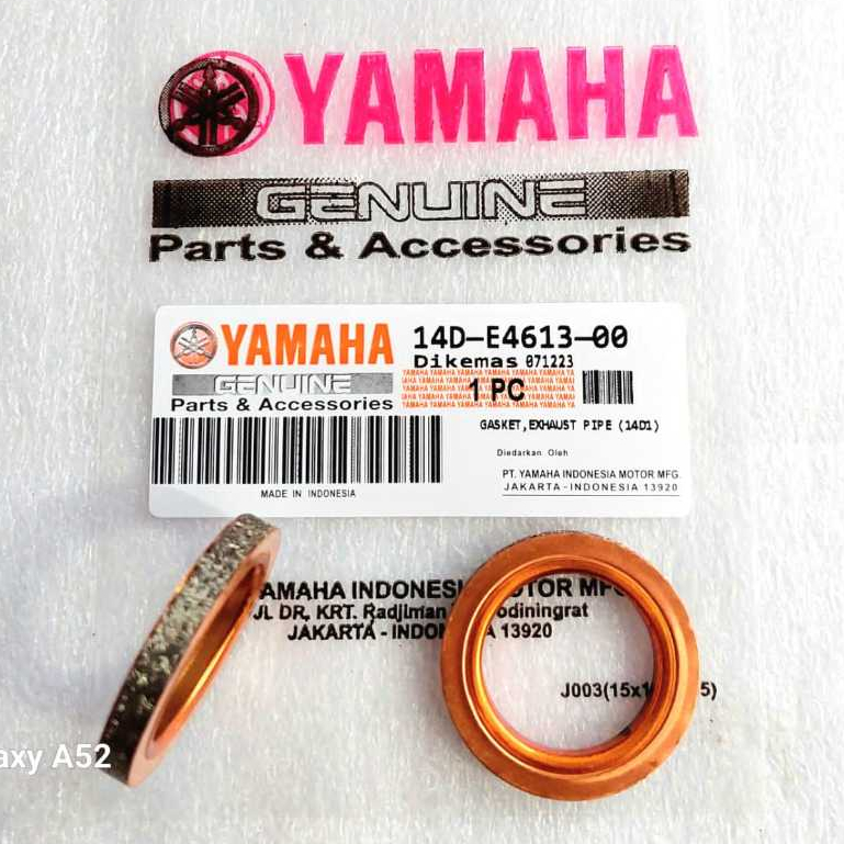 PAKING KNALPOT MIO FINO XEON FORCE XRIDE JUPITER Z FI TEMBAGA 14D-E4613-00