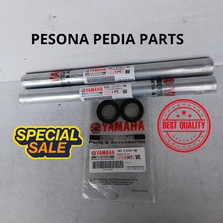 AS SHOCK DEPAN 5TP + SEAL SHOCK YAMAHA JUPITER Z, VEGA R, JUPITER Z1, F1ZR, KUALITAS TINGGI