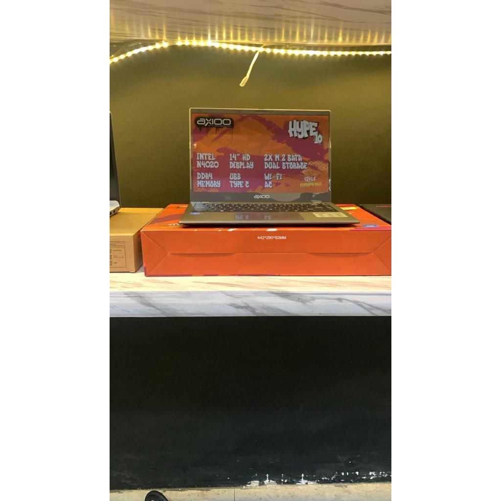 AXIOO HYPE10 INTEL CELERON N4020 8/256GB