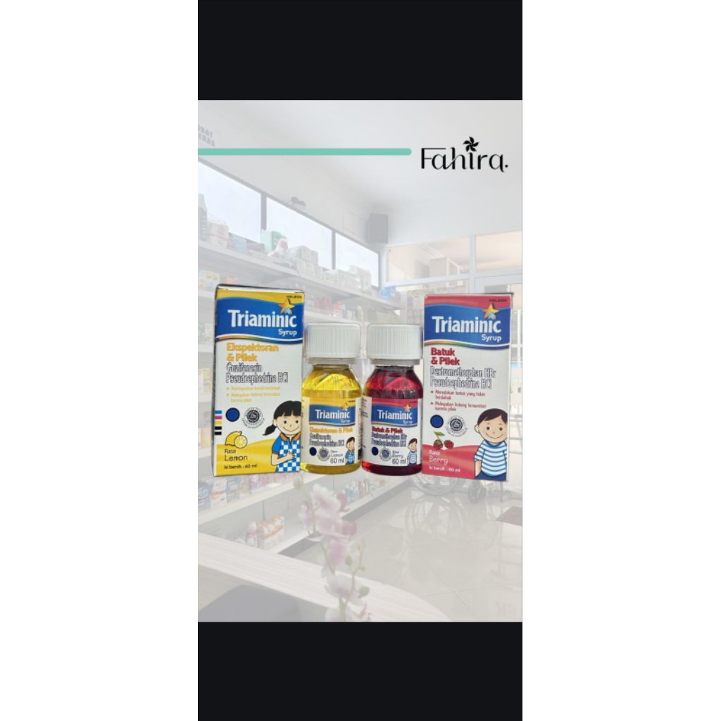 TRIAMINIC SYRUP BATUK PILEK ANAK 60ML