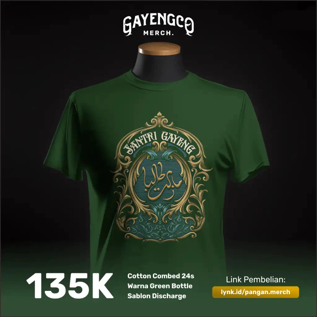 Kaos Gayengco SANTRI GAYENG (Series 4)