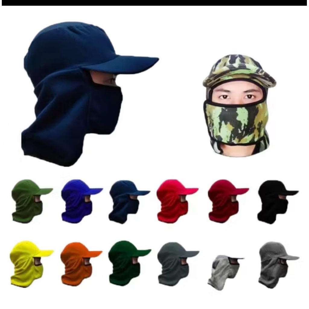 Grosir Termurah Topi Jepang Topi Masker Mancing Topi Petani Topi Jepang Anti Panas Topi Anti Debu  /