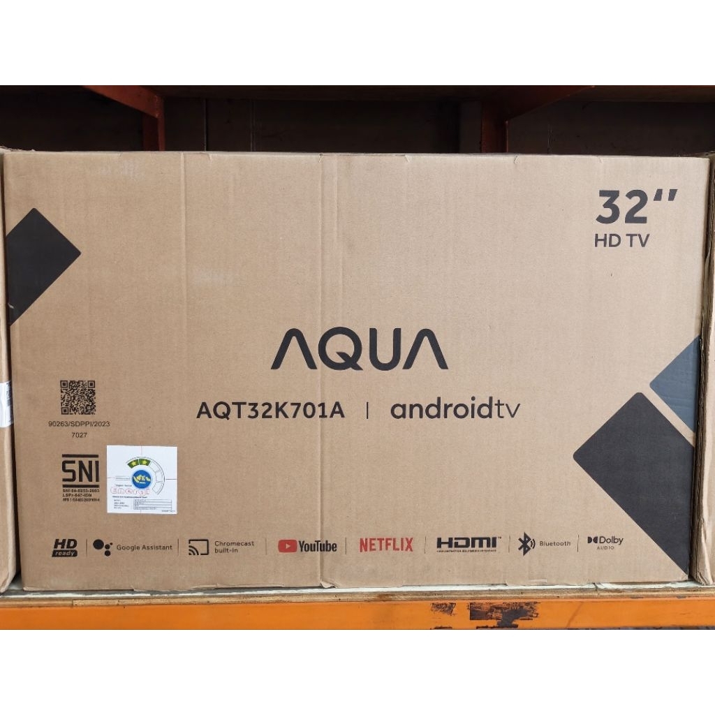 TV 32 inch  Aqua AQ-T32K701A Smart TV Android