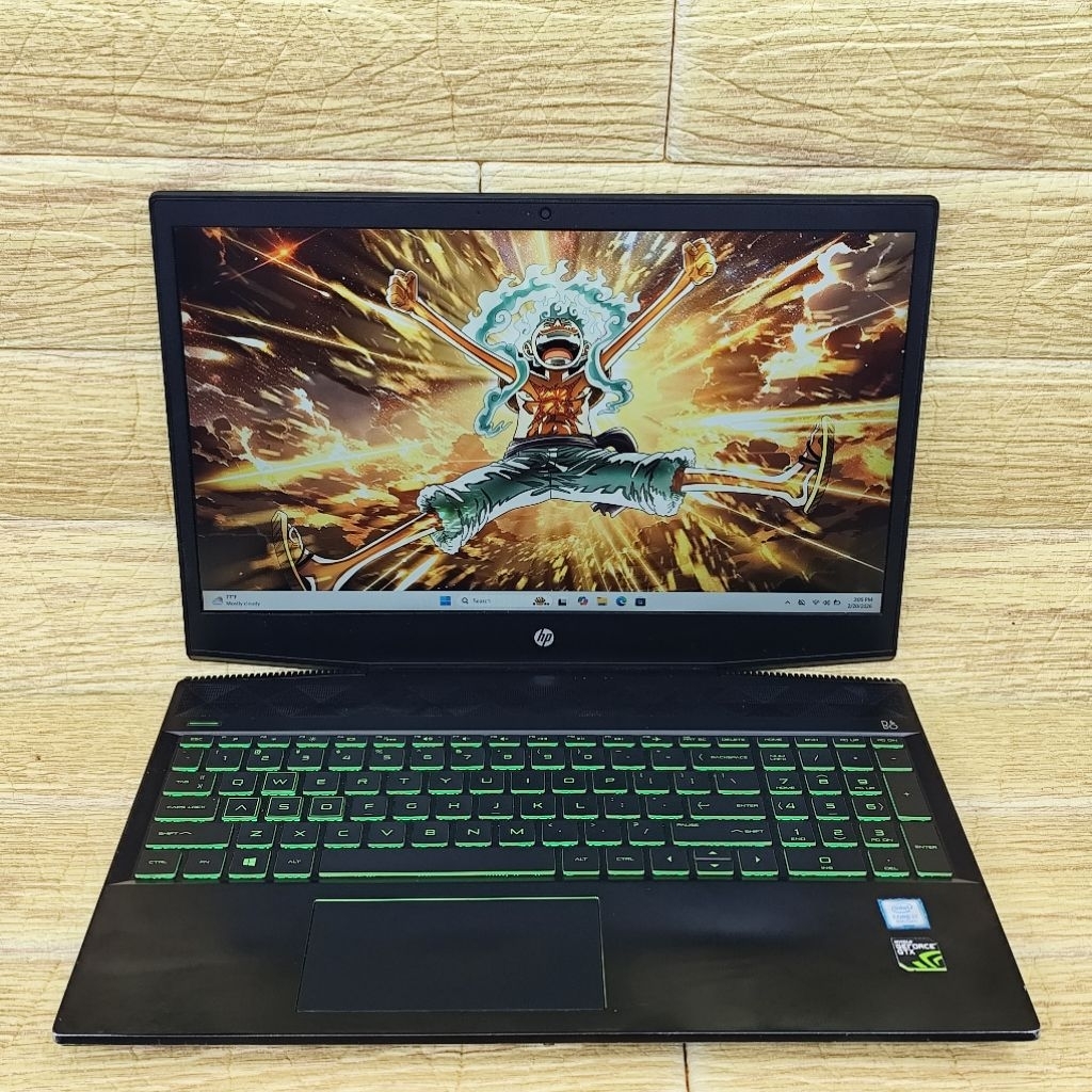 Laptop 2nd HP Pavilion 15 Core I7-8750H RAM 8GB SSD 128GB HDD 1TB GTX 1050 TI