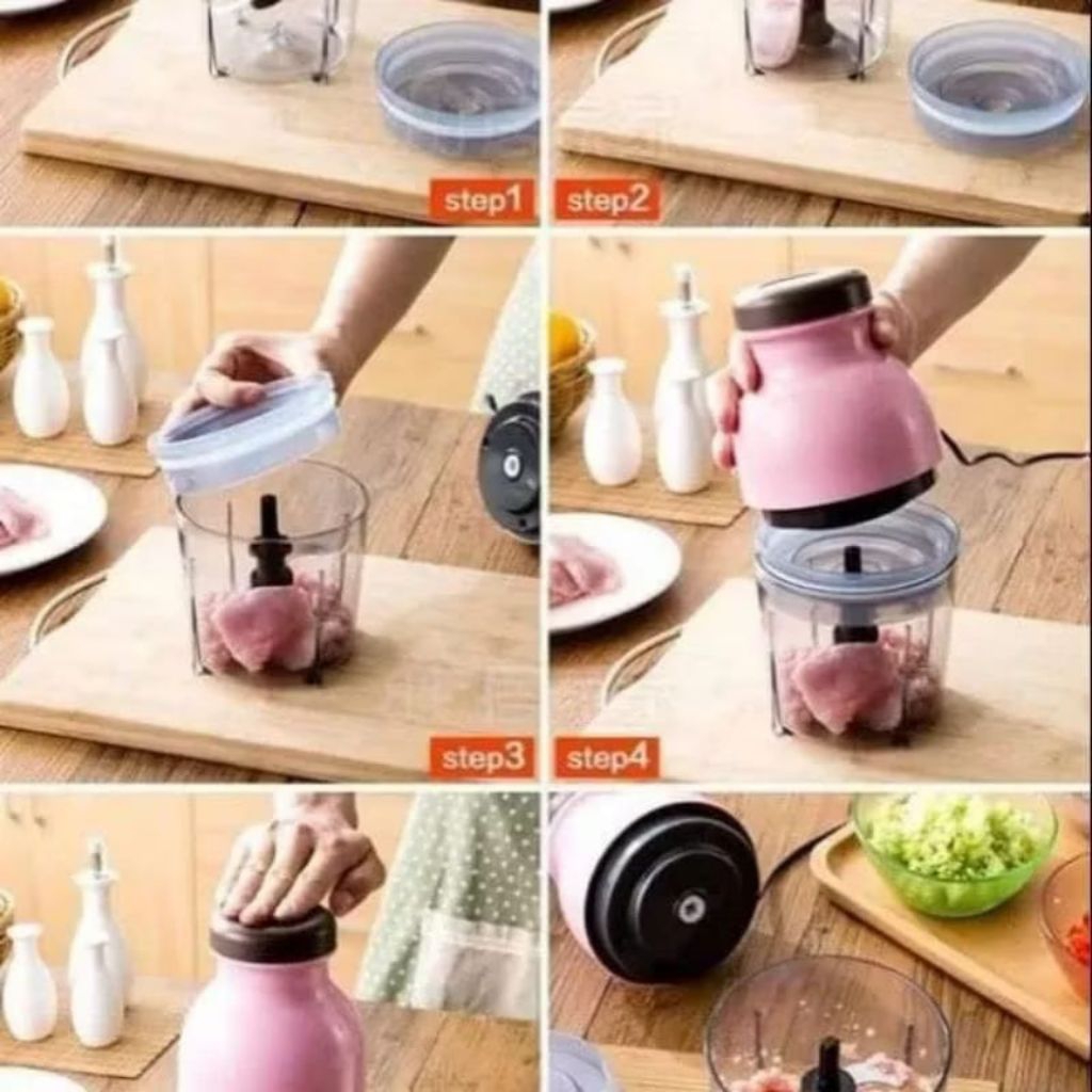 M1 COD Pku Blender Daging Serba Guna Blender Bumbu Cabe Portable Capsule Kapsul