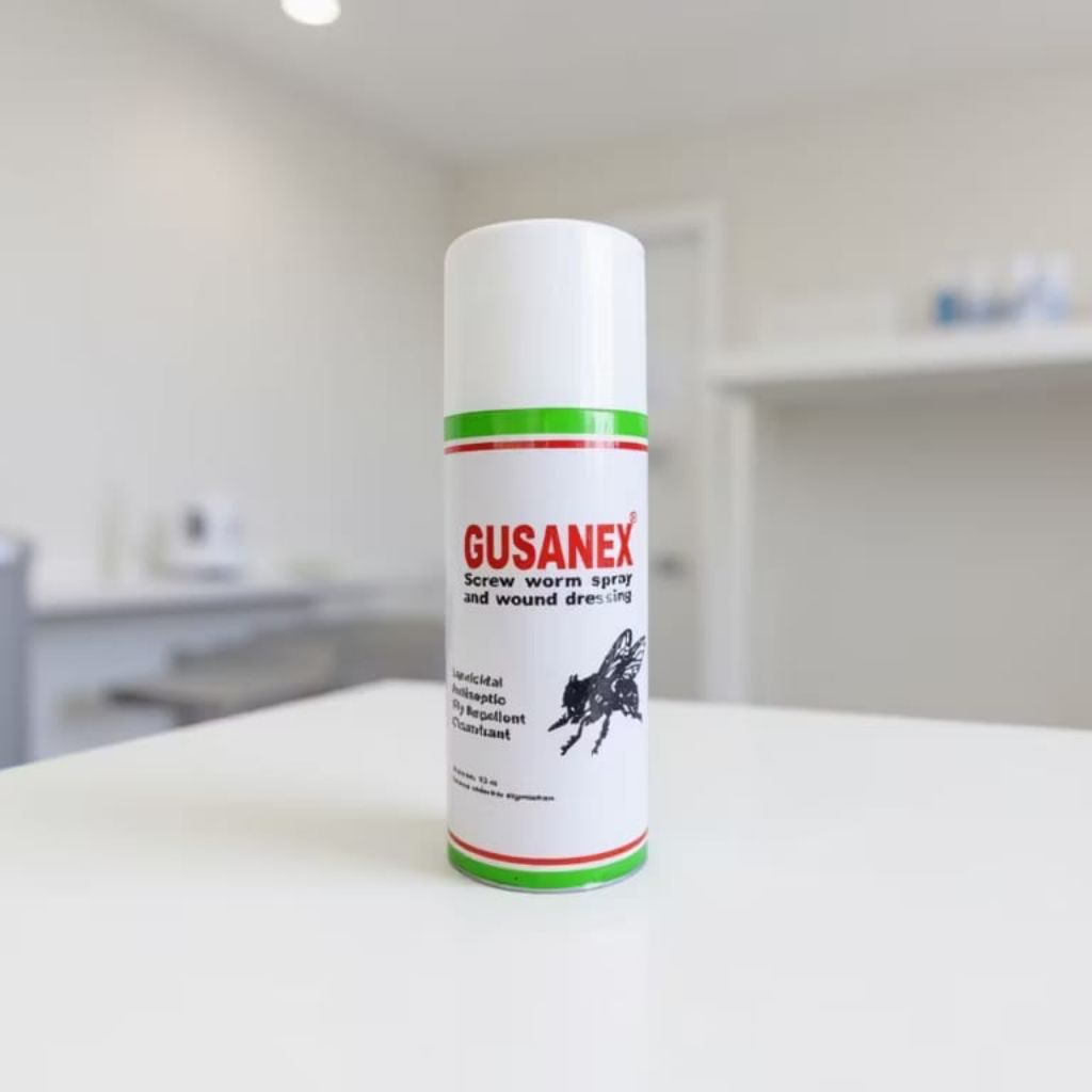 obat hewan gusanex spray obat semprot anti lalat untuk luka hewan(COD)