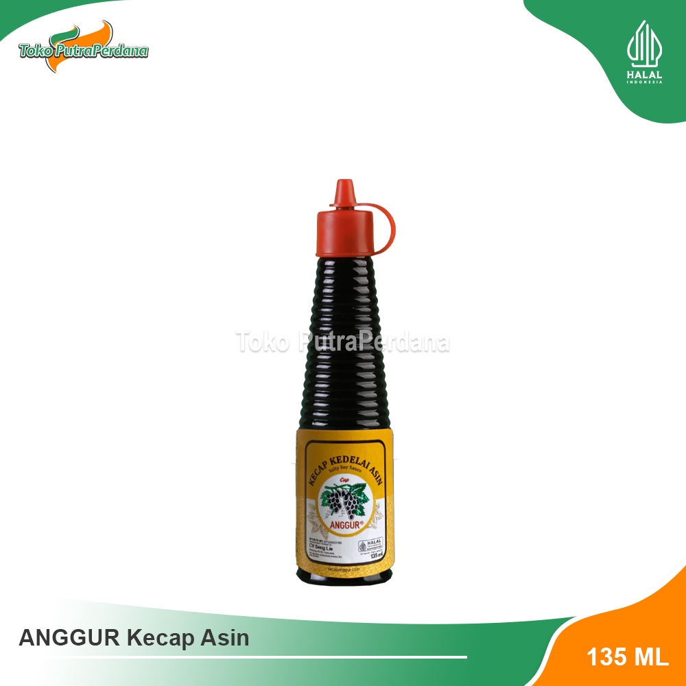 ANGGUR Kecap Asin 135ml (Botol)