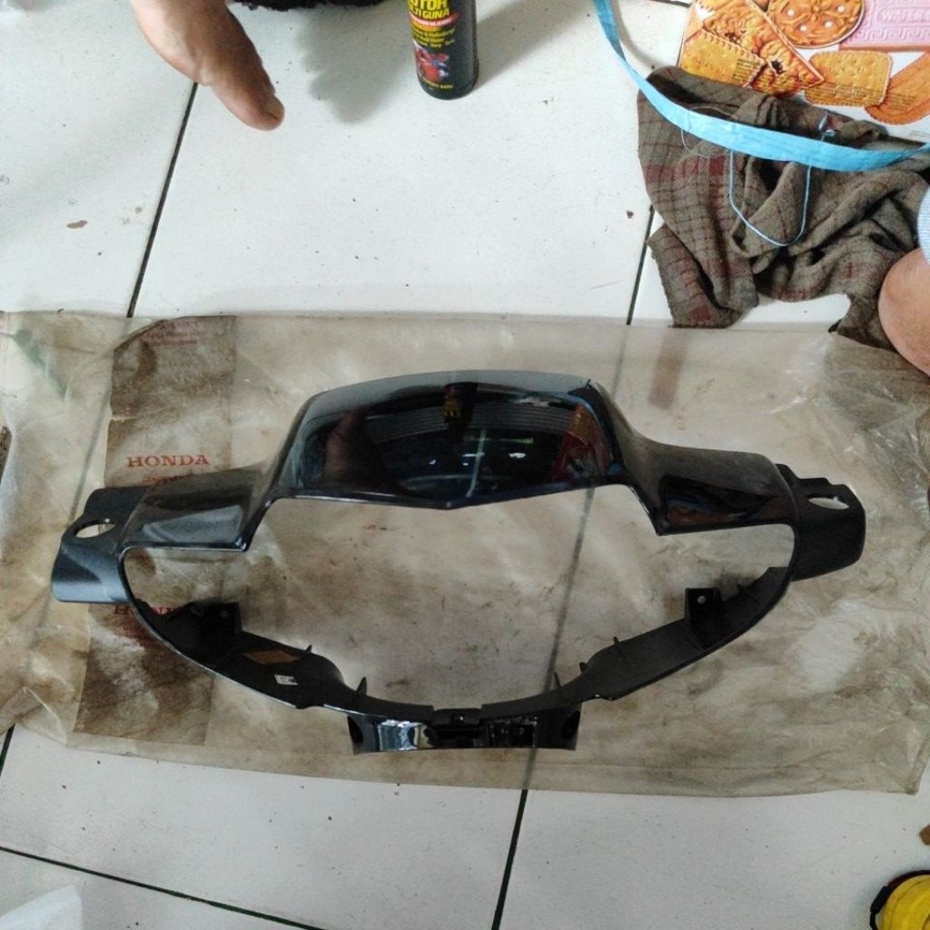 Batok Lampu Honda SUPRA FIT lama Tromol hitam original ahm