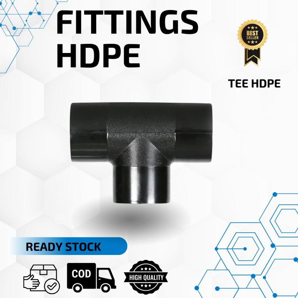 Tee Hdpe Butt Fusion PN16 - Equal Tee Hdpe - 8 Inch 200mm