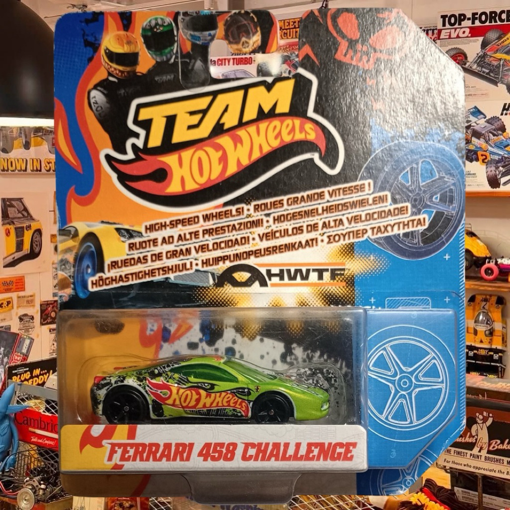 Hot Wheels Ferrari 458 Challenge High Speed Wheels HWTF