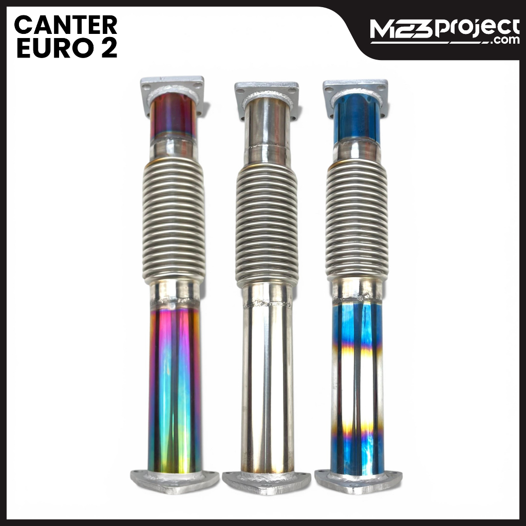 FLEKSIBEL KNALPOT NGIR MODEL ULIR TERBARU PNP UNTUK MOBIL CANTER DOBEL CANTER EURO 2 DLL