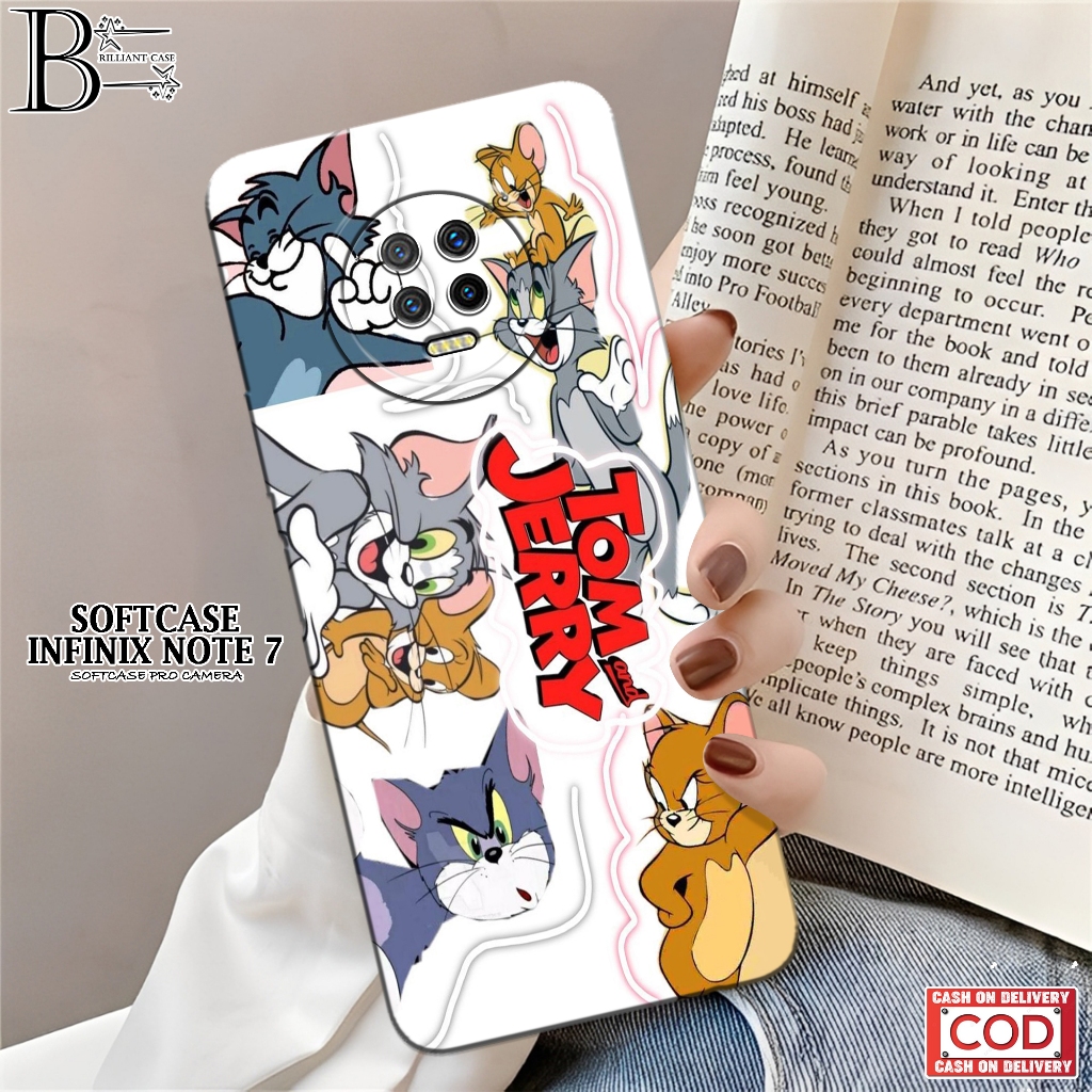Case Infinix Note 7 Terbaru - Fashion Case Lucu  - Casing Infinix Note 7 - Silikon Pro Camera - Soft