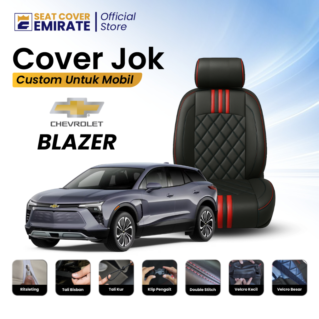 SARUNG JOK MOBIL CHEVROLET BLAZER - FULLSEAT DAN PERBARIS