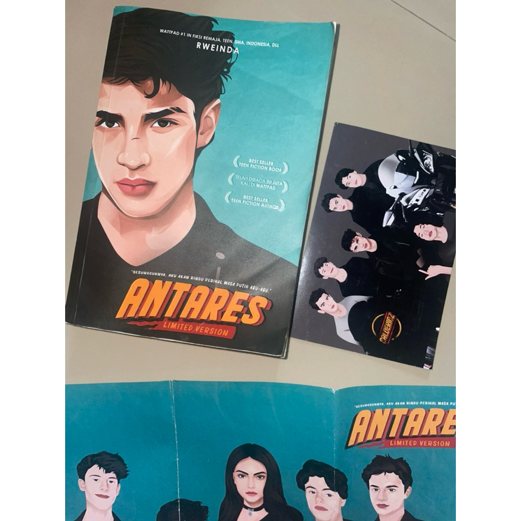 PRELOVED NOVEL ANTARES