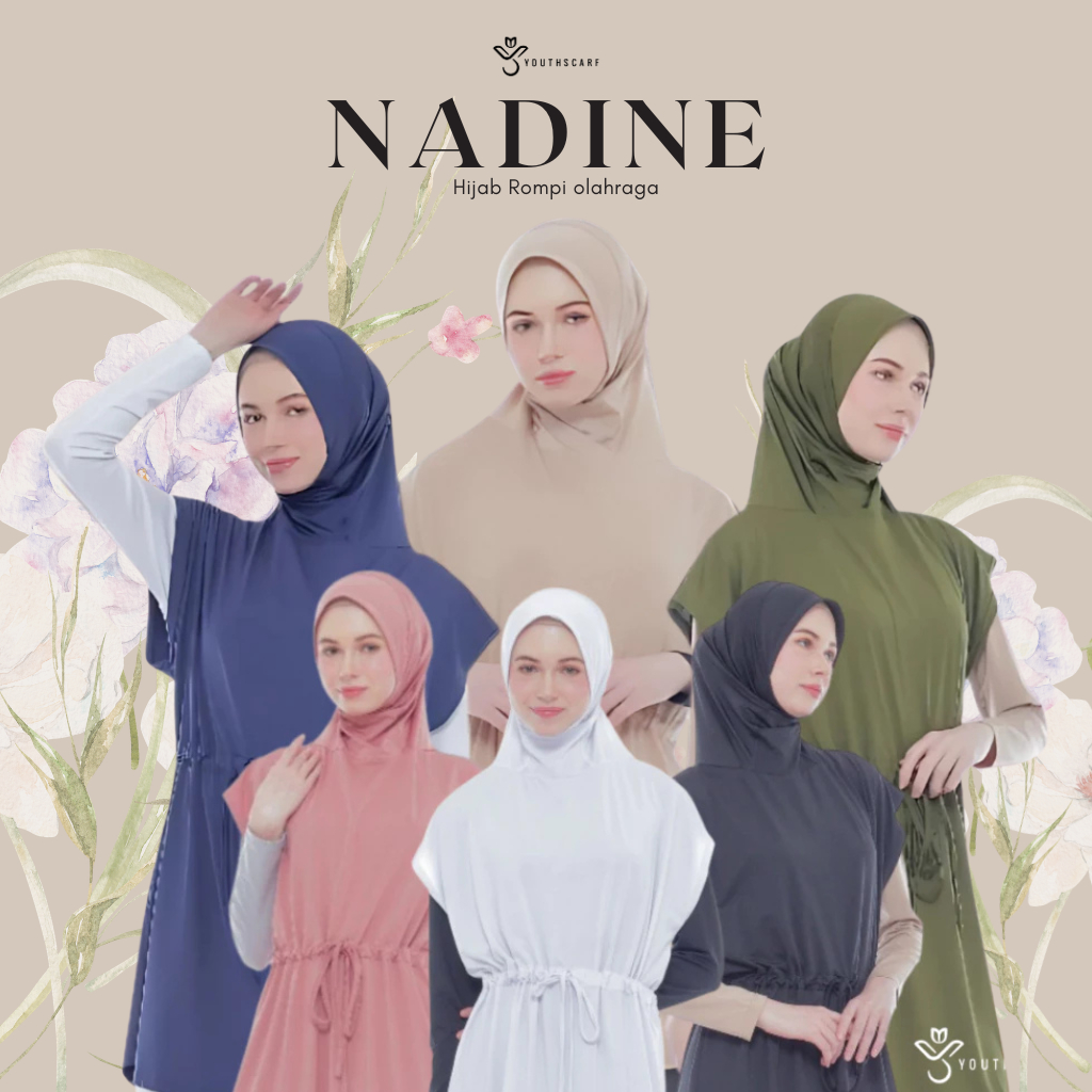 Youthfit - Hijab Rompi Instant Muslim- Tunik Vest Olahraga Wanita -Hijab Sport -Baju Olahraga Muslim