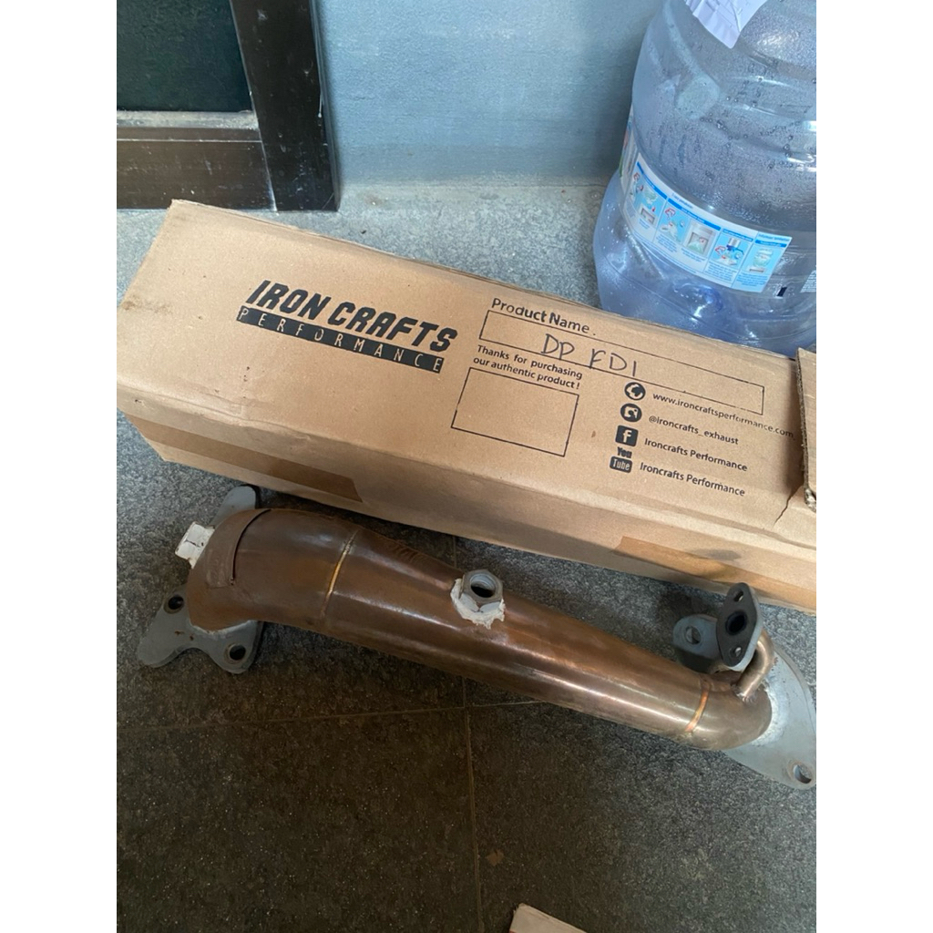 Downpipe Civic fd kjw kp18 ironcraft original