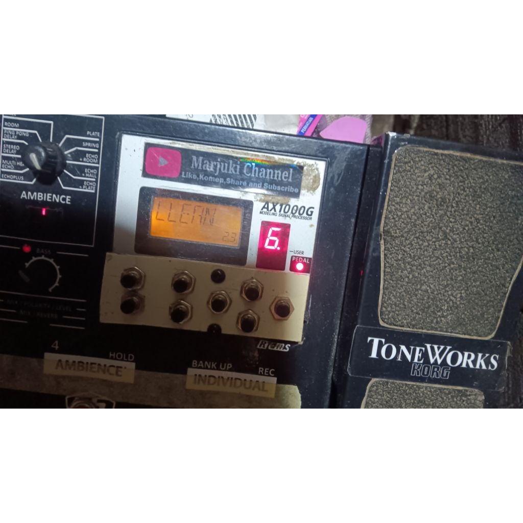 efek gitar Korg ax1000