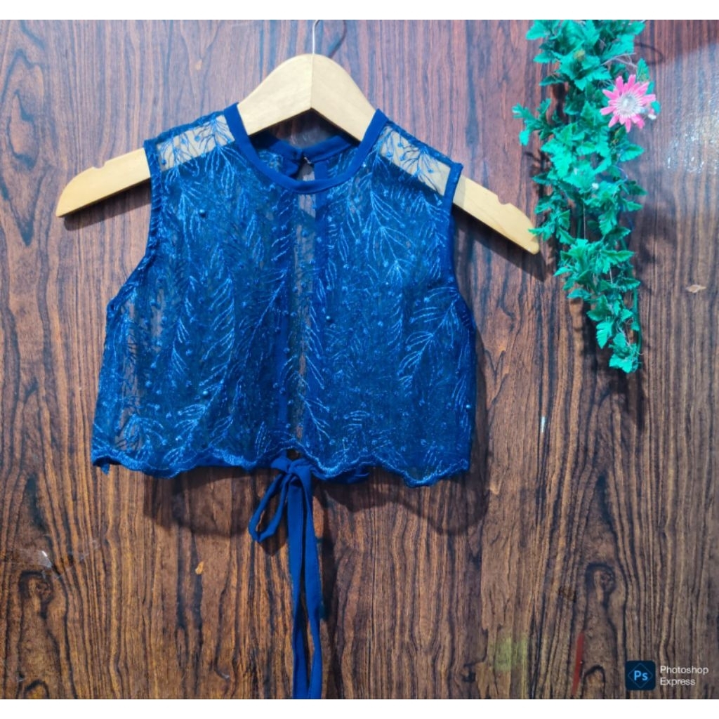 VEST tulle motif/rompi anak