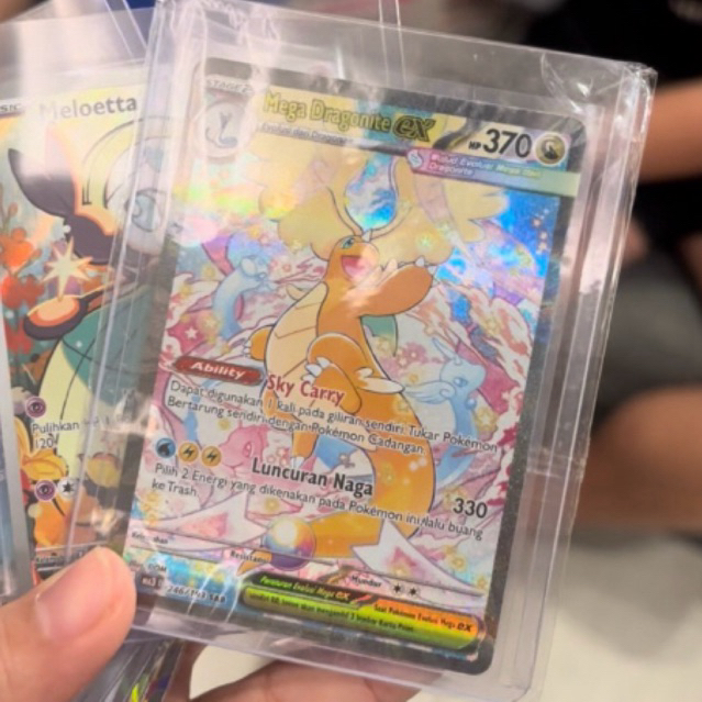 SAR MEGA DRAGONITE EX , MEGA IMPIAN SET FRESHPULL