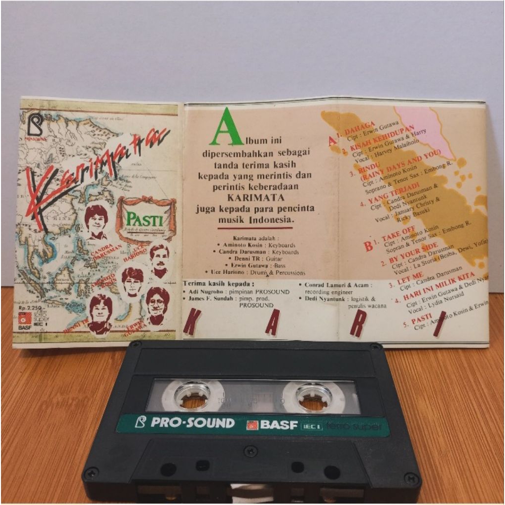 Kaset Karimata - Pasti