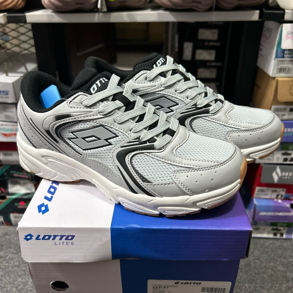 SEPATU LARI PRIA LOTTO EASLEY GREY