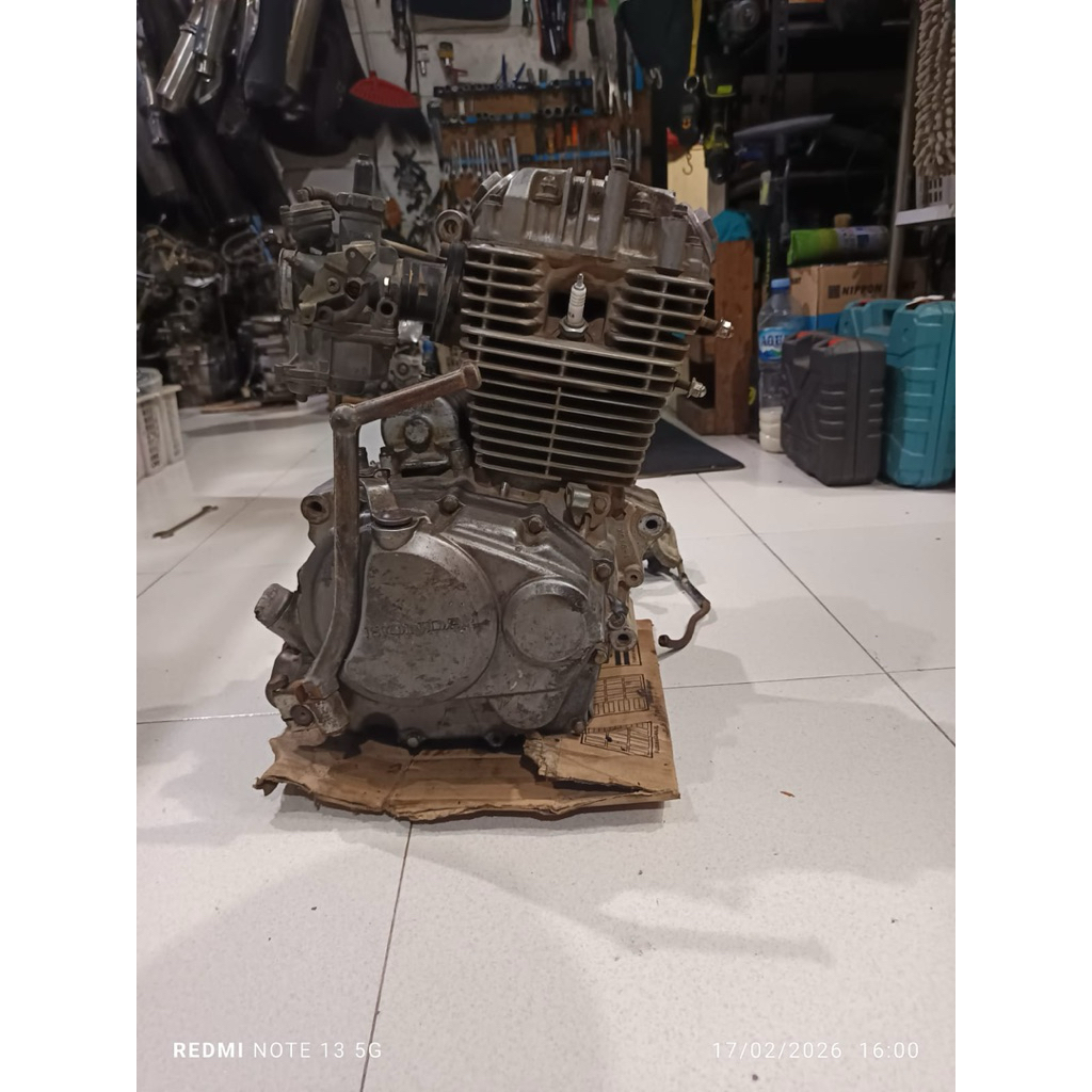 mesin engine megapro lama original copotan