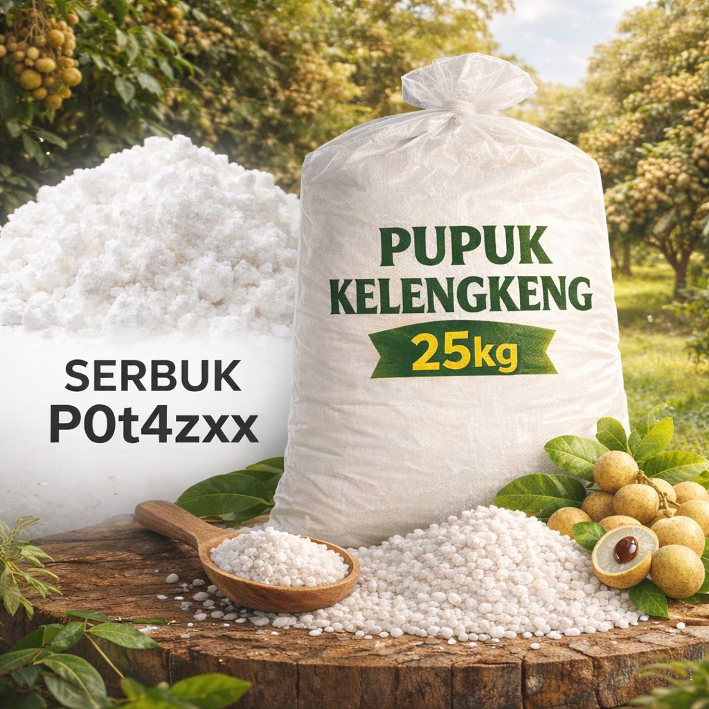 PUPUK KELENGKENG 25kg Premium Grade Untuk Perawatan Lengkeng Dewasa dan Tanaman Siap Produksi