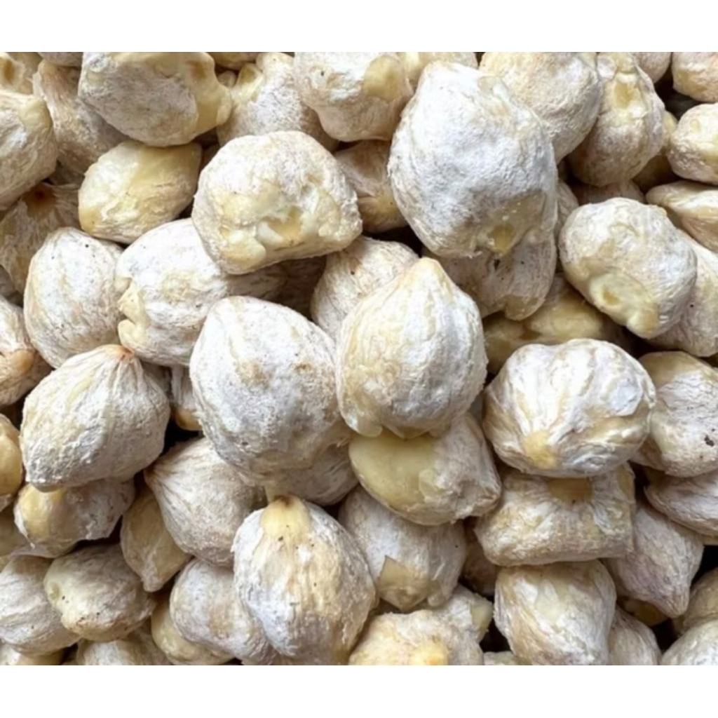 kemiri bulat utuh / kemiri kupas bulat / kemiri premium / kemiri bulat premium