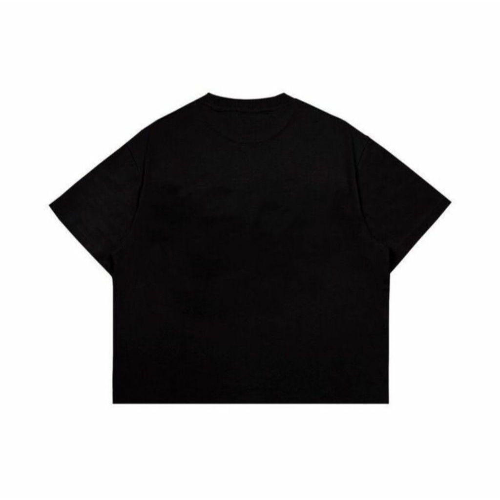 Kaos polos boxy bahan cotton combed 20s