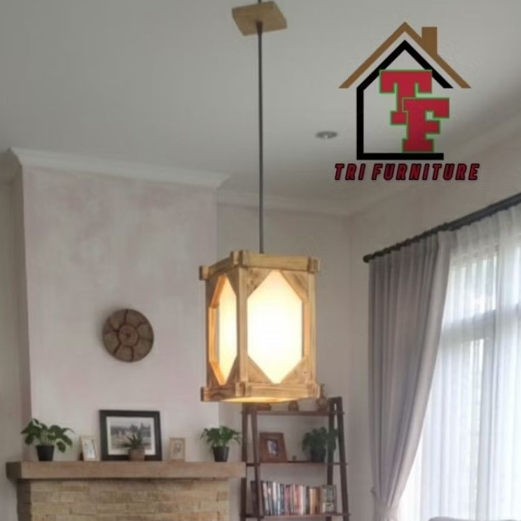 Lampu Gantung Kayu Minimalis,kap lampu hias minimalis