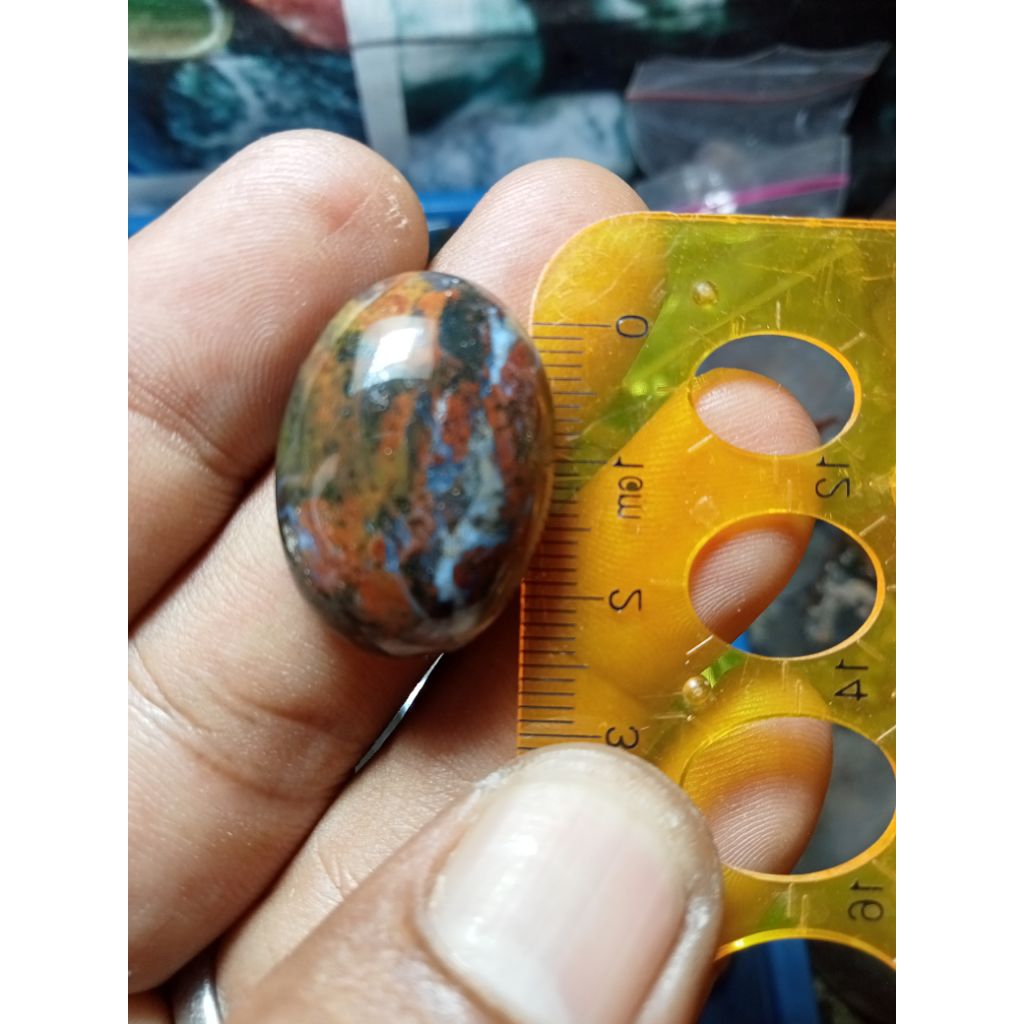 batu akik pancawarna